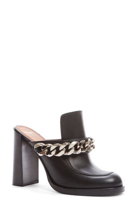 givenchy mules chain|Givenchy mules heels.